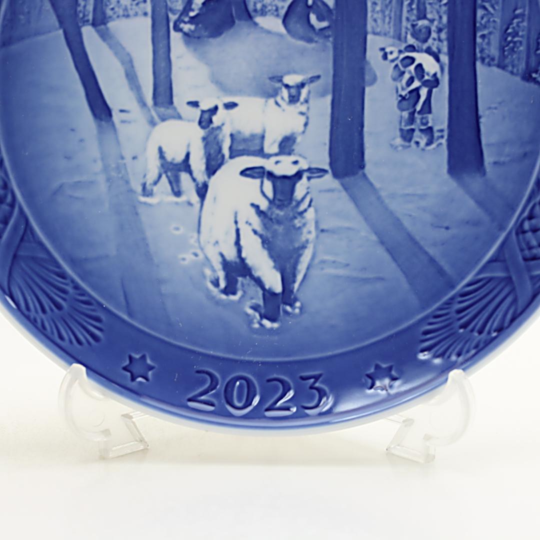 2023年 「森のクリスマス」 イヤープレート ロイヤルコペンハーゲン 北欧