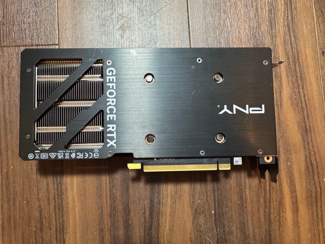 PNY GeForce RTX 4070super 12GB グラフィックボード