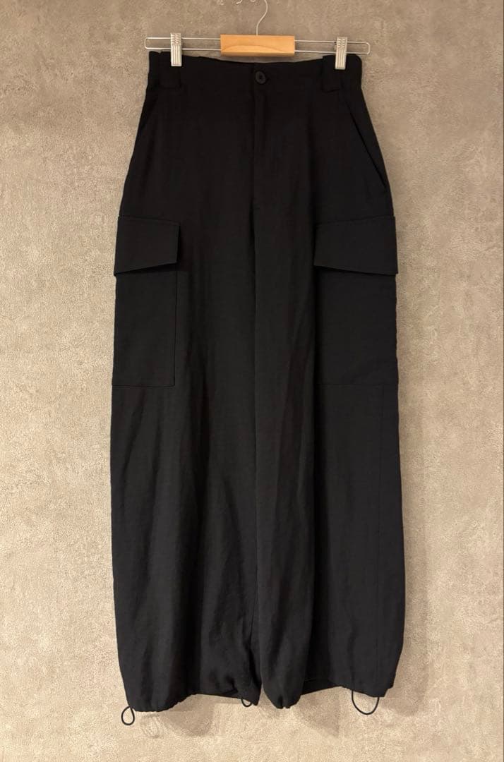 カレンソロジー　シェルタリングミリタリーパンツ　ブラック　38　美品