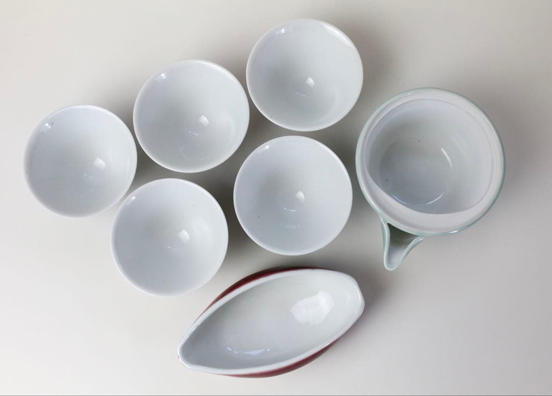 朝日焼　朝日豊斎　窯変　煎茶器　宝瓶　茶碗　湯冷まし