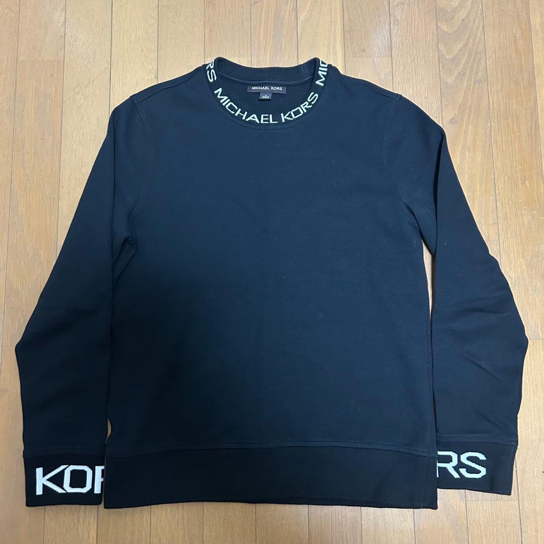 Michael kors マイケルコース　トレーナー　黒　M