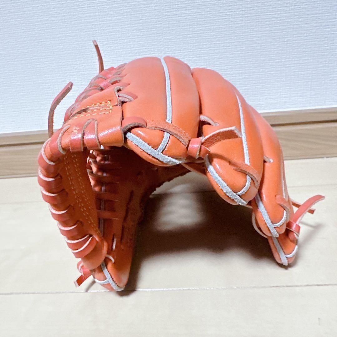 未使用級 HI-GOLD 少年軟式 グローブ オールラウンド 右投 ハイゴールド