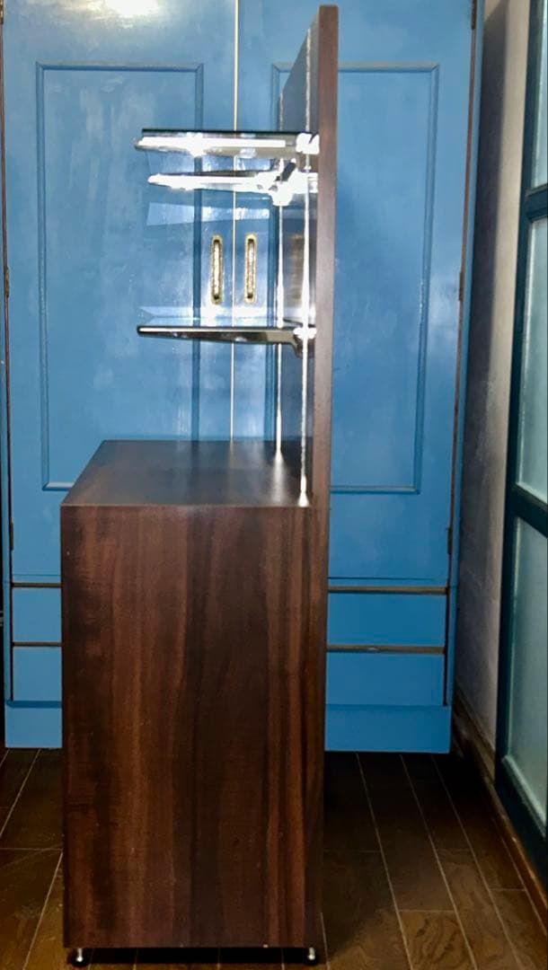 シンプル‼️ミッドセンチュリー‼️本棚/食器棚/飾り棚/サイドボード/北欧/昭和