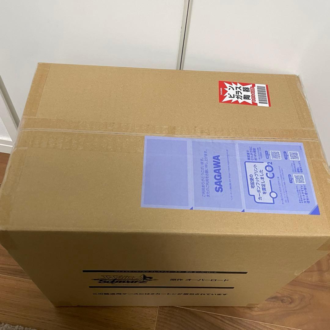 ヴァイス/プレミアムブースター/原作 オーバーロード/未開封/マスターカートン