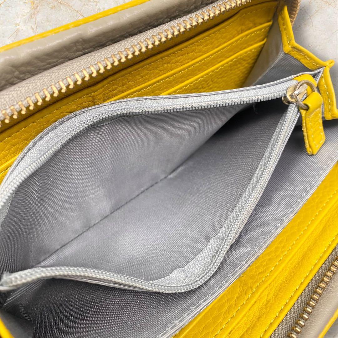 イアパピヨネ 長財布 財布 ねこ イエロー ネコ ear イア 猫 ジップ