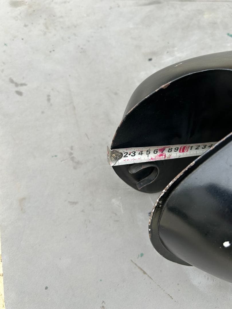 ブラックバイクタンク 鍵付き