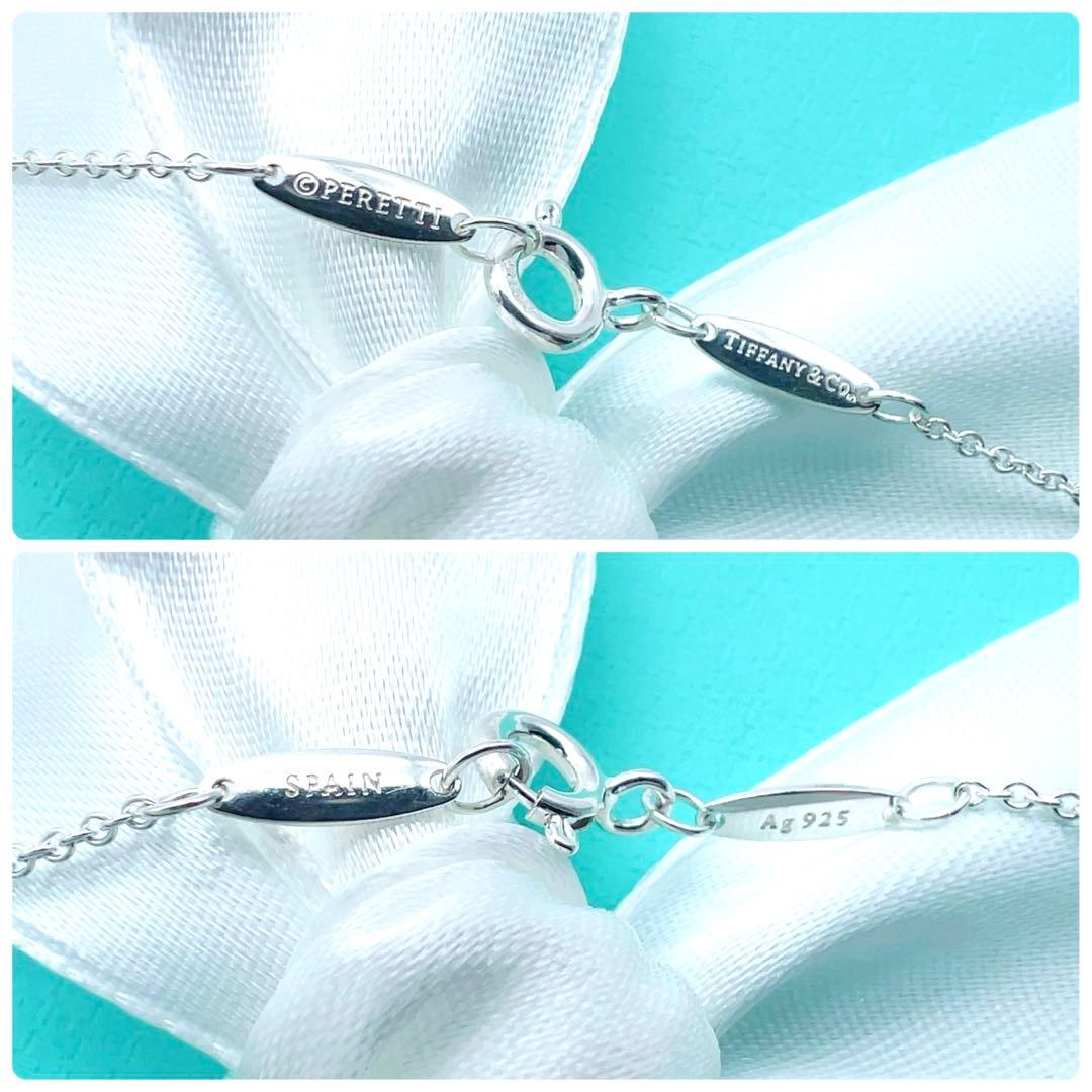 新品✨ティファニーオープンハートネックレスシルバー　オンライン限定7㎜プレゼント