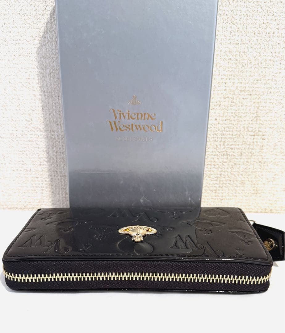 【新品未使用】Vivienne Westwood 長財布 ブラック 大人気