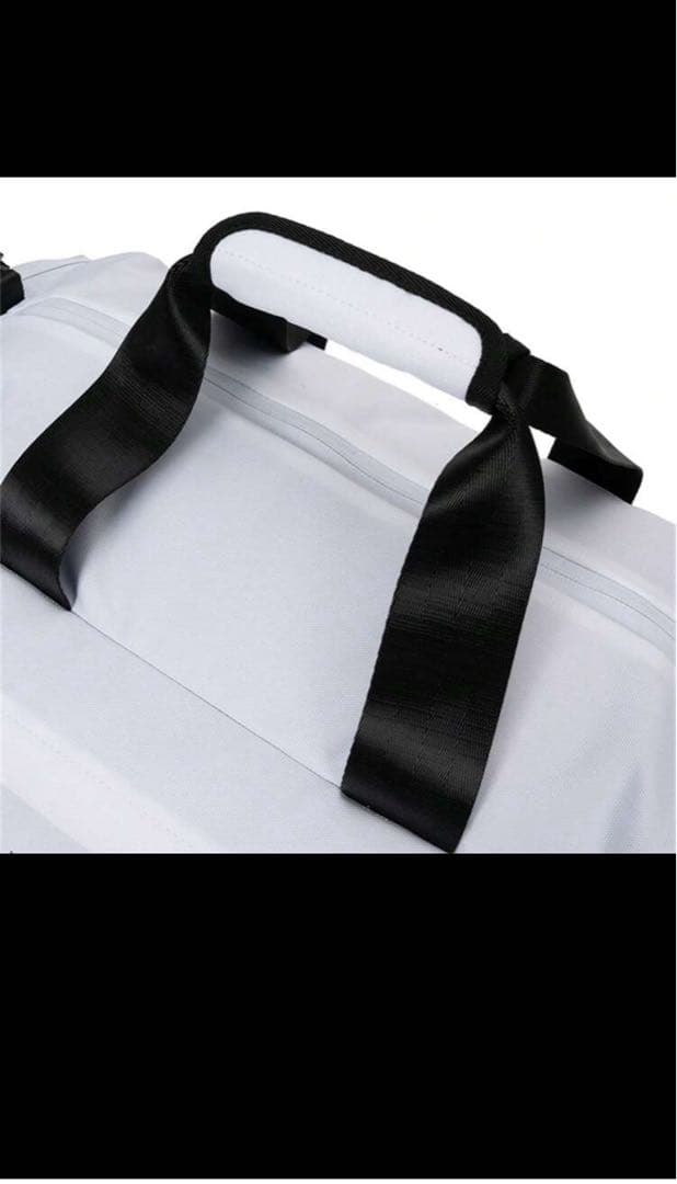 Jordan ボストンバッグ ホワイト/ブラック