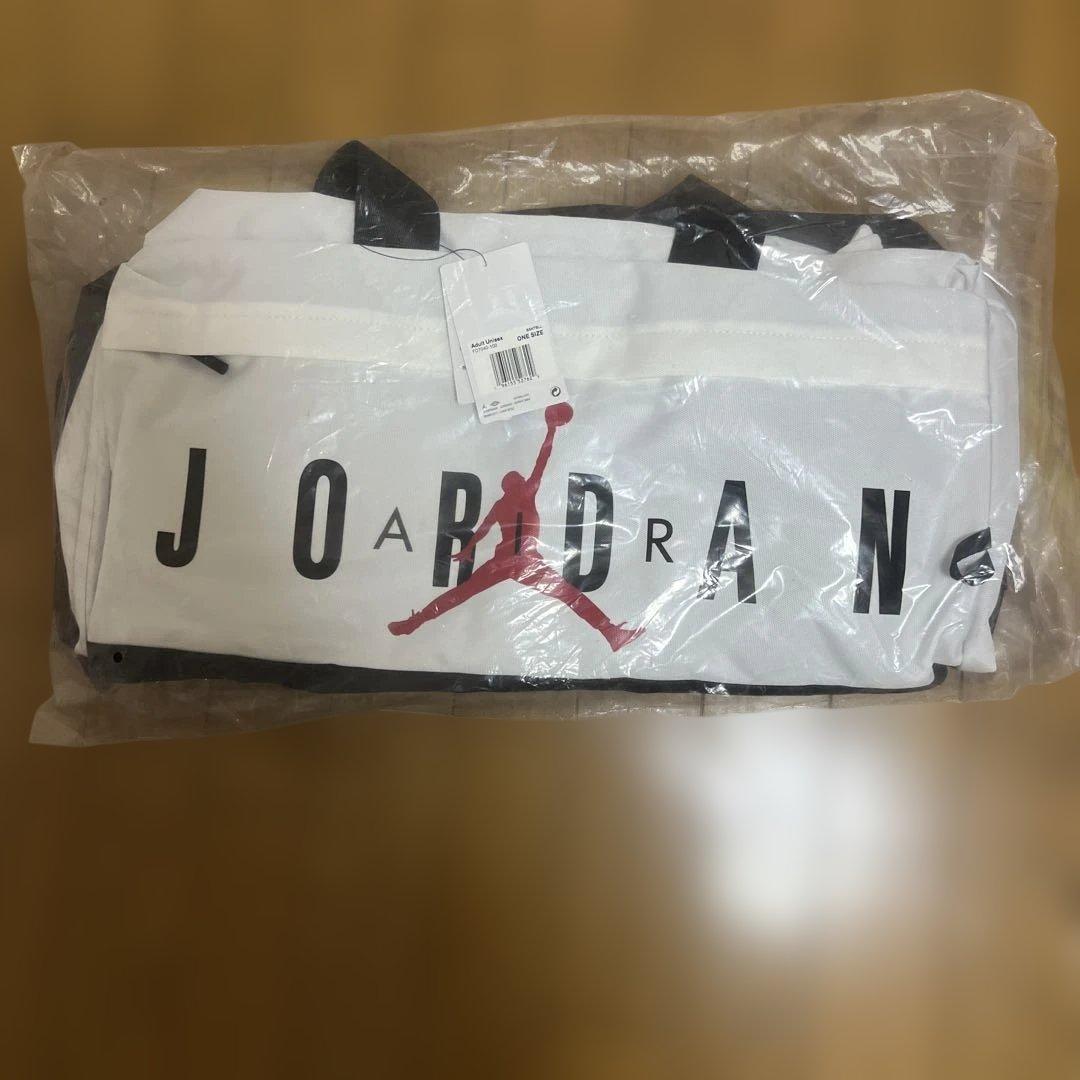 Jordan ボストンバッグ ホワイト/ブラック