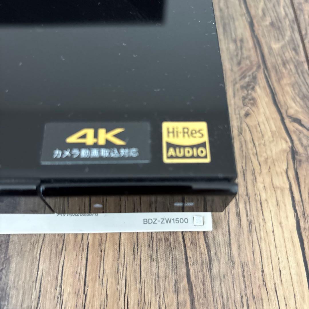 SOMY ブルーレイレコーダー BDZ-ZW1500