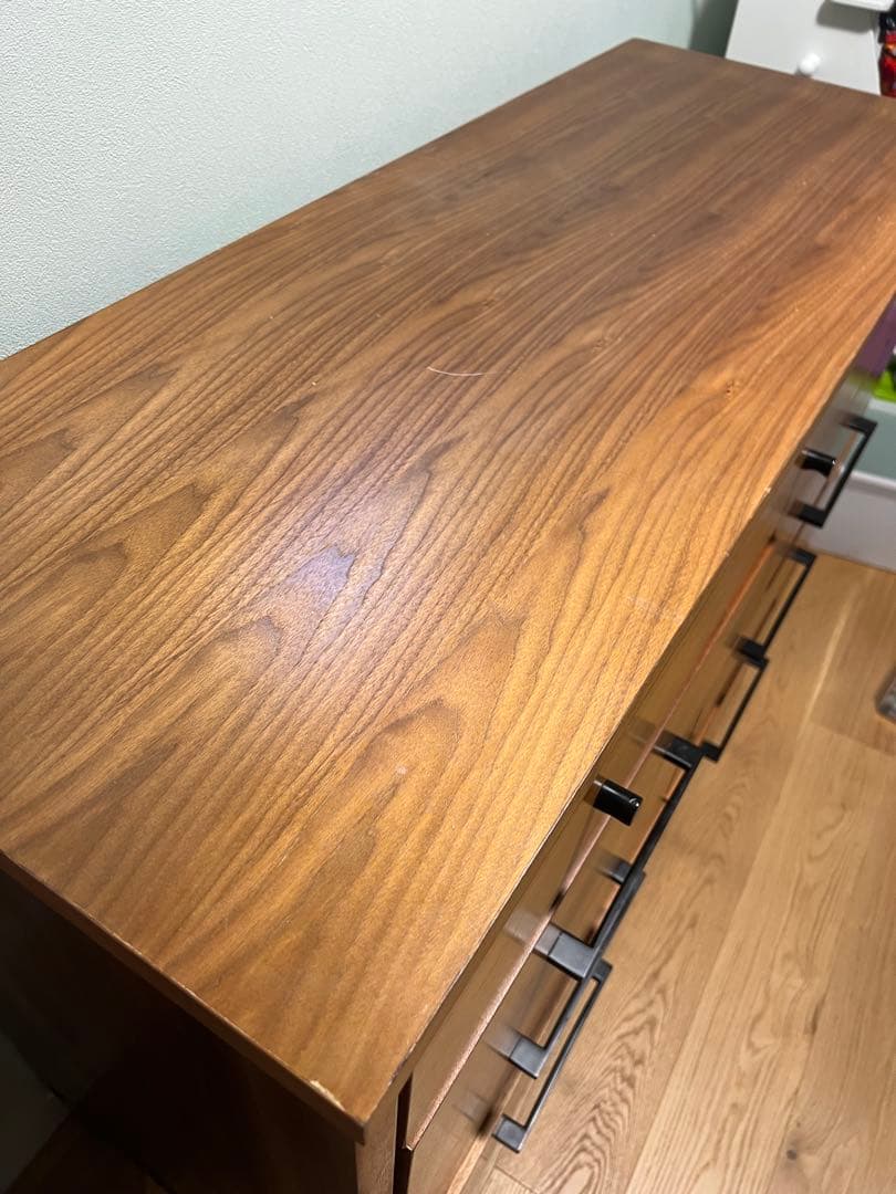 ロー チェスト ウォルナット　幅120 高さ94 奥行45