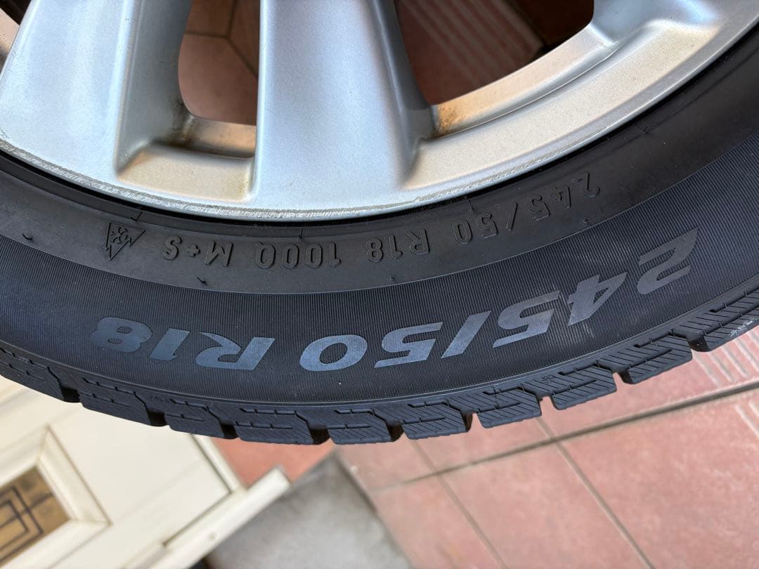 yukitto　日産フーガ　スタッドレスタイヤ