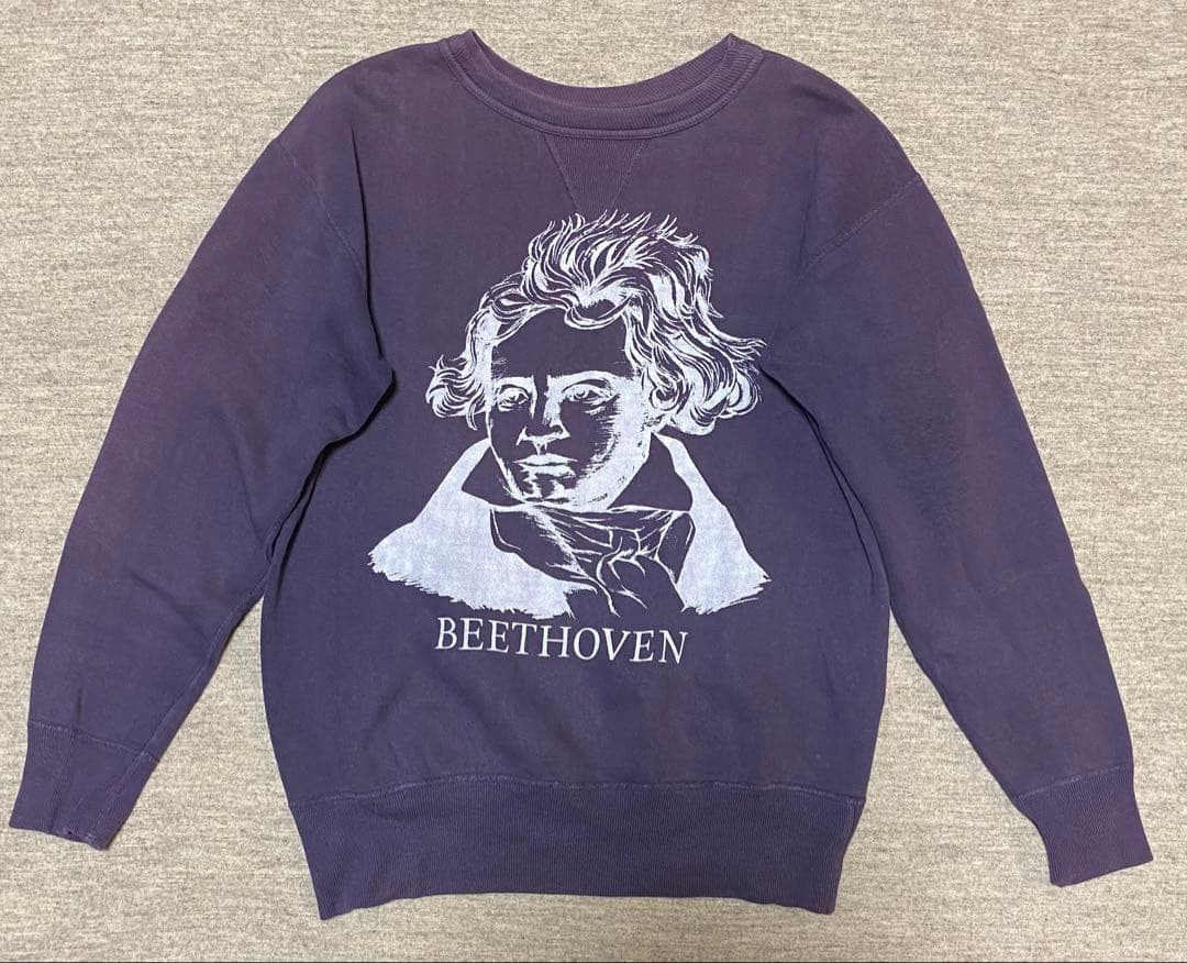 ダブルワークス　ヴェートーヴェン　前Vスウェット　Mサイズ