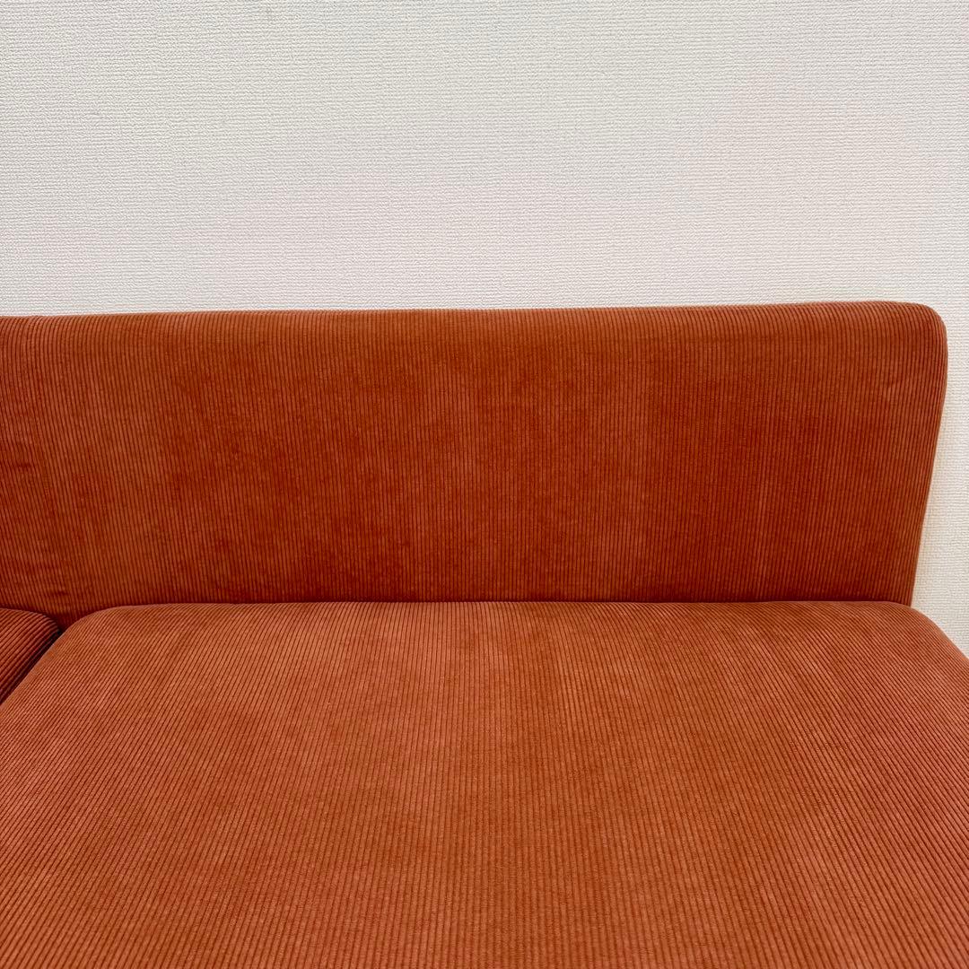 【toraco 】IKEA ソーデルハムン 3人掛け ケーリンゲ 赤茶色