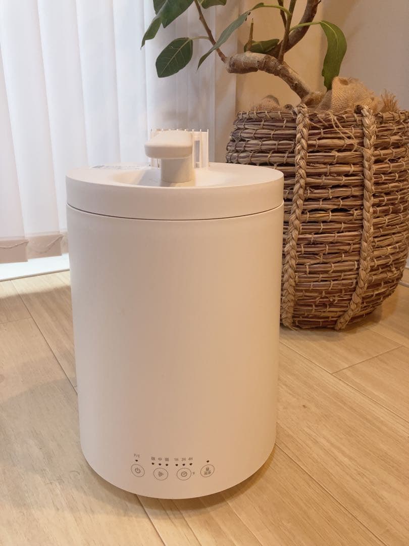 mistone600S　ミストーンホワイト　スチーム式加湿器　ドウシシャ