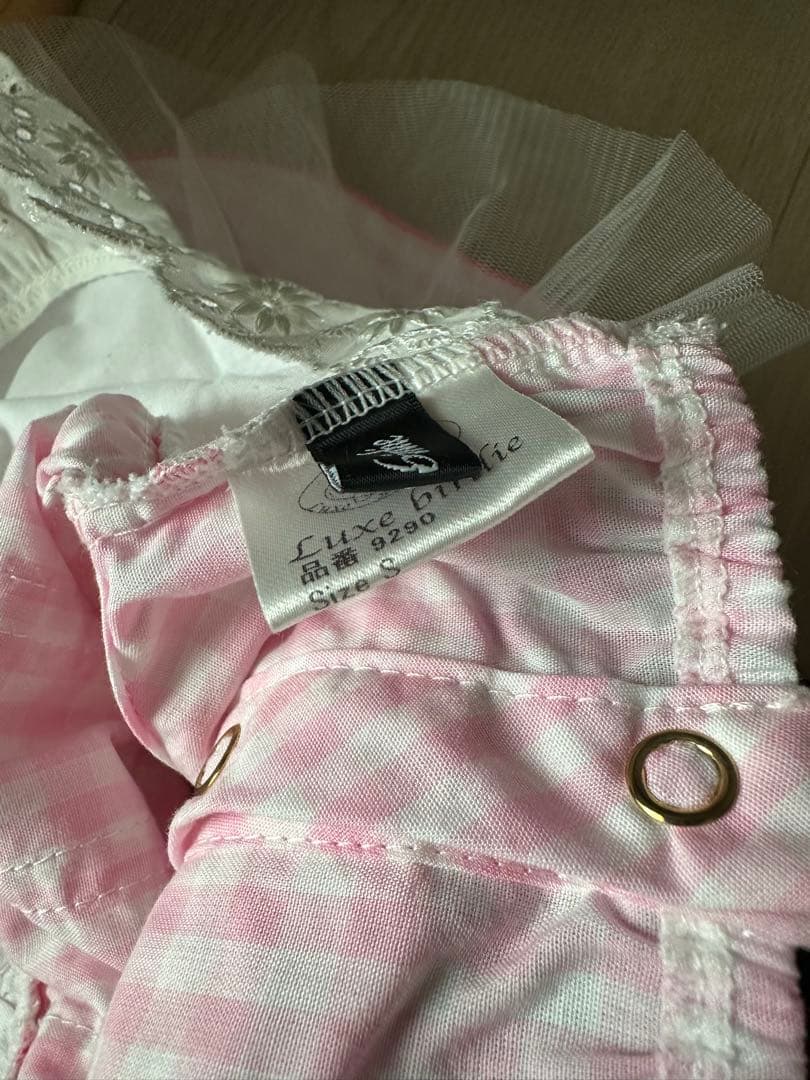 luxebirdie リュクスバーディ ビッシーワンピース バレッタ セット犬服