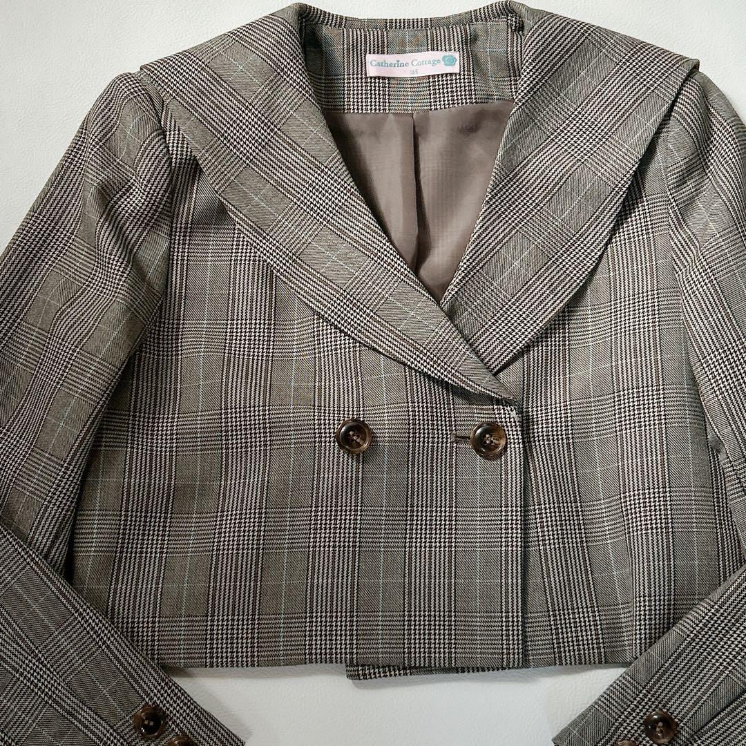 【極美品】女の子 フォーマル パンツスーツ 165 かっこいい ￼卒服 卒業式