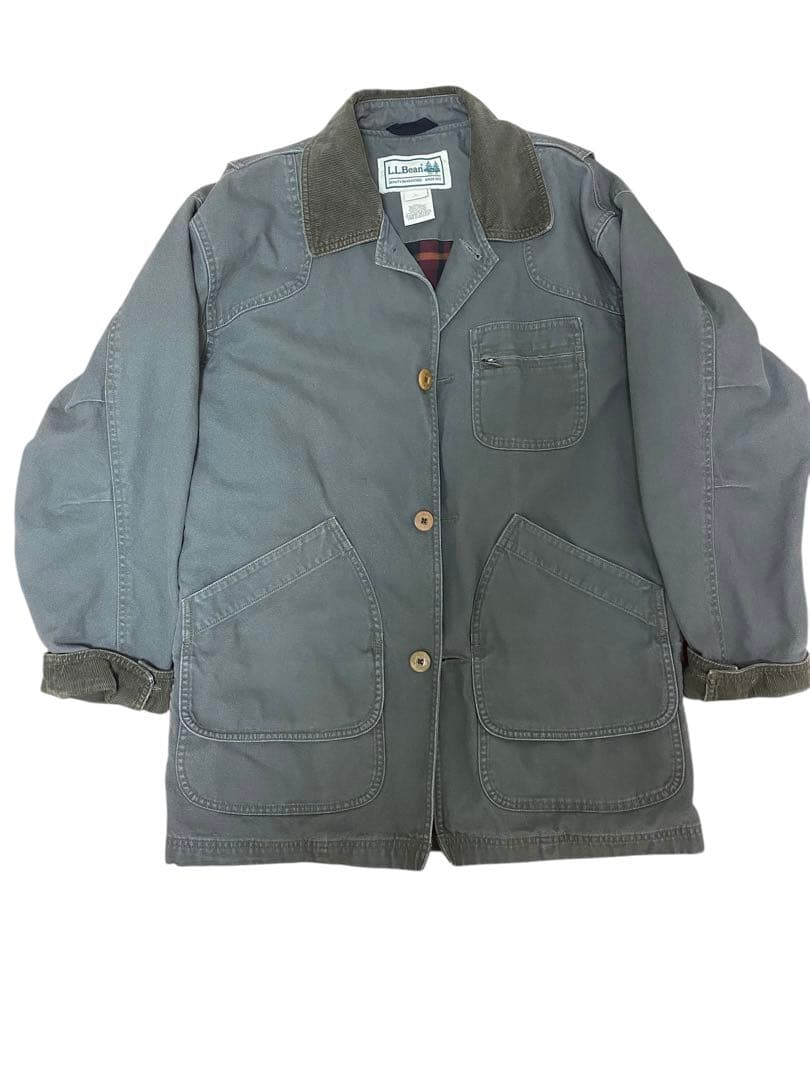 ナ*ト様 L.L.Bean フィールドコート ハンティングジャケット 裏地チェッ