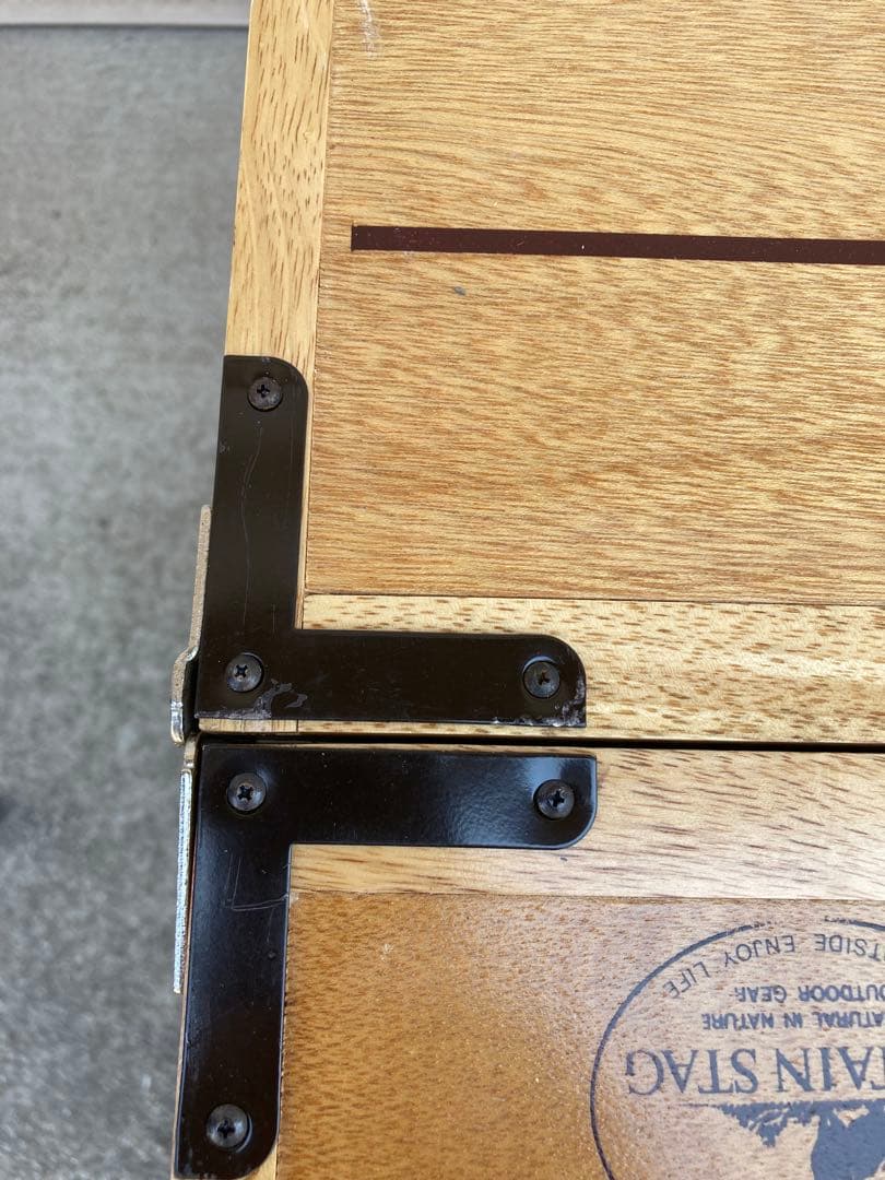 フィールドウイン ウッドテーブルチェア CAPTAIN STAG