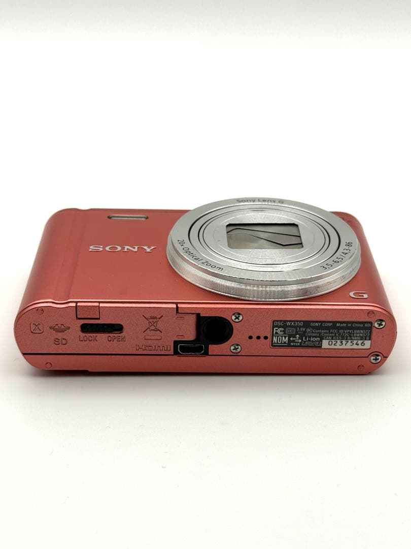 SONY Cyber-shot DSC-WX350 ピンク