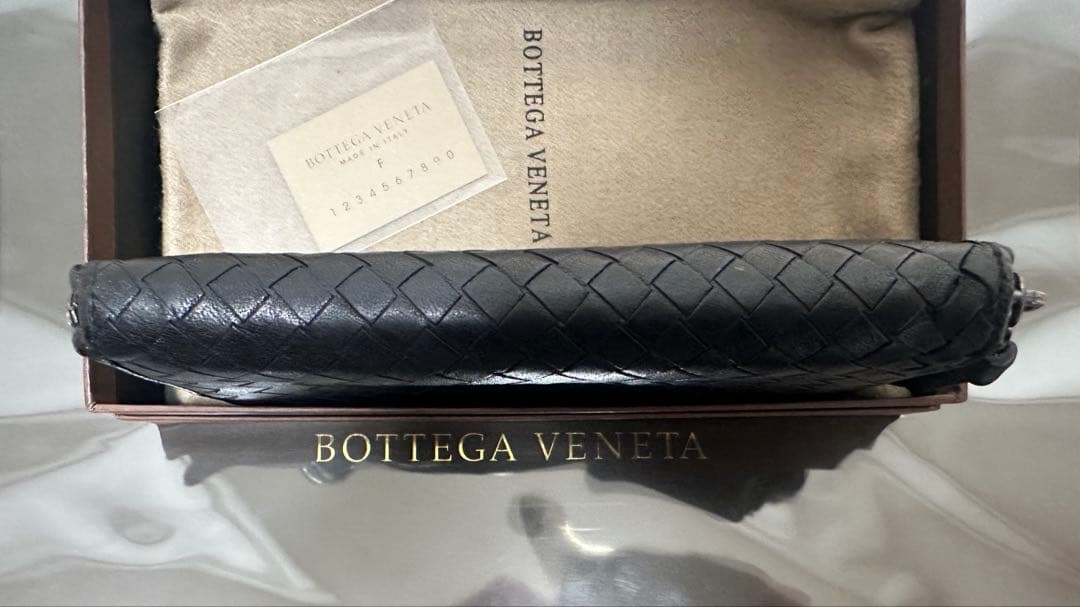 【本体のみ】ボッテガヴェネタ ラウンドファスナー/ラム/黒/1️⃣✨✨✨