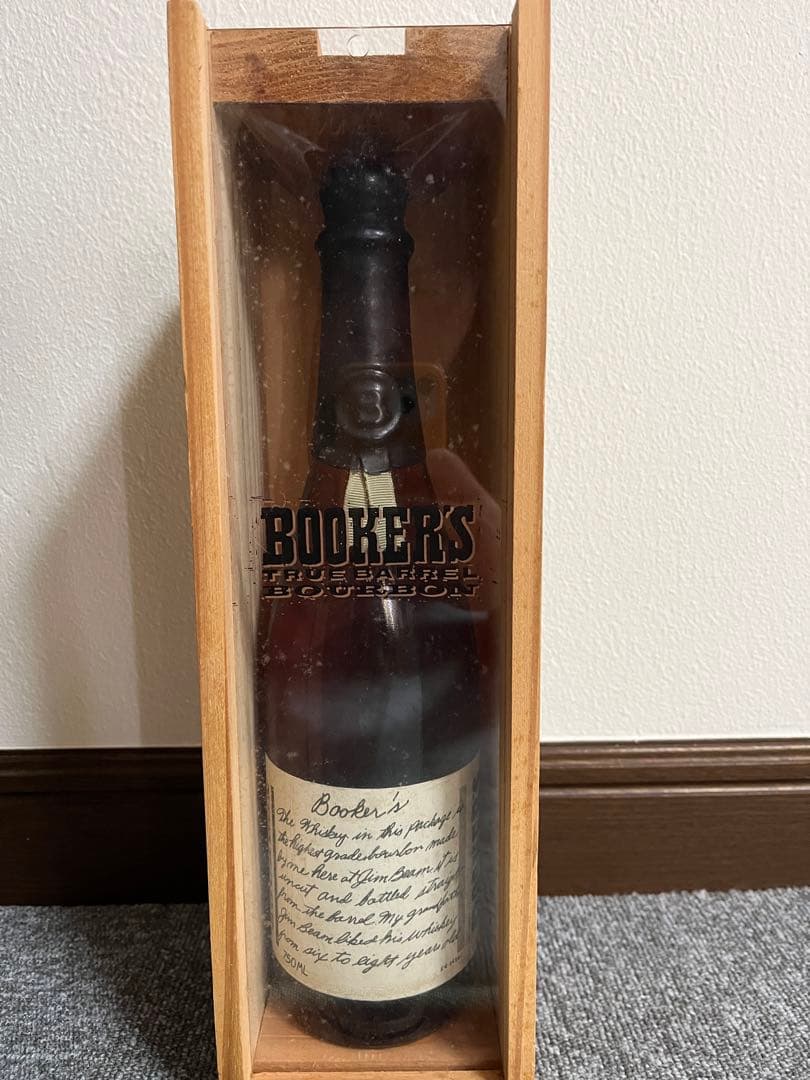 【希少 】BOOKER’S ブッカーズ　古酒(20年以上個人保管)