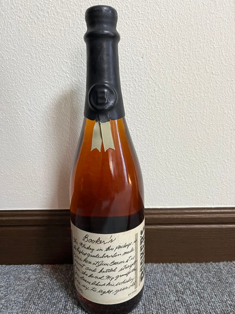 【希少 】BOOKER’S ブッカーズ　古酒(20年以上個人保管)