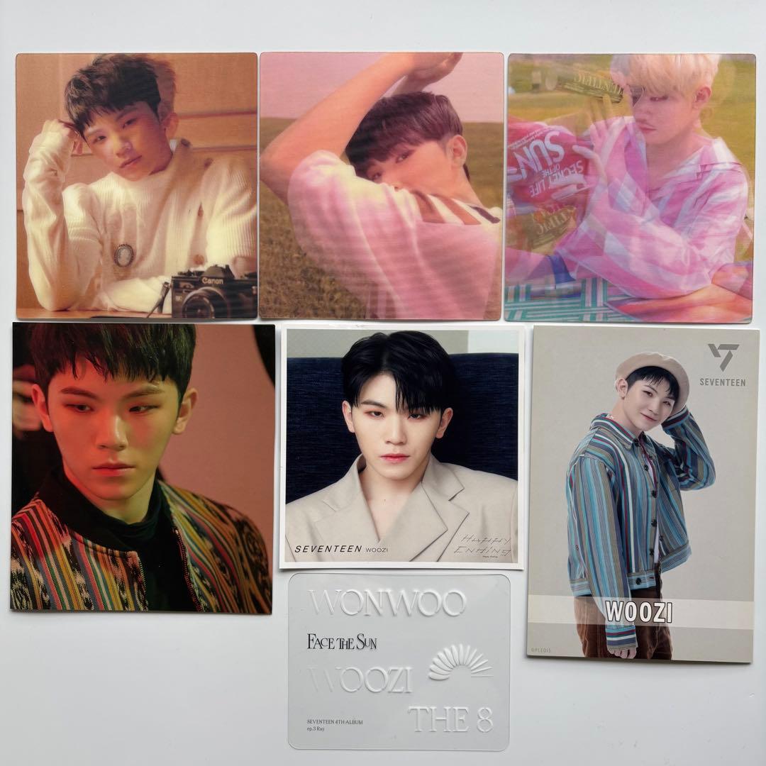 seventeen 缶バッジ　ミンハオ　ジュン　ウジ　ホシbe the sun