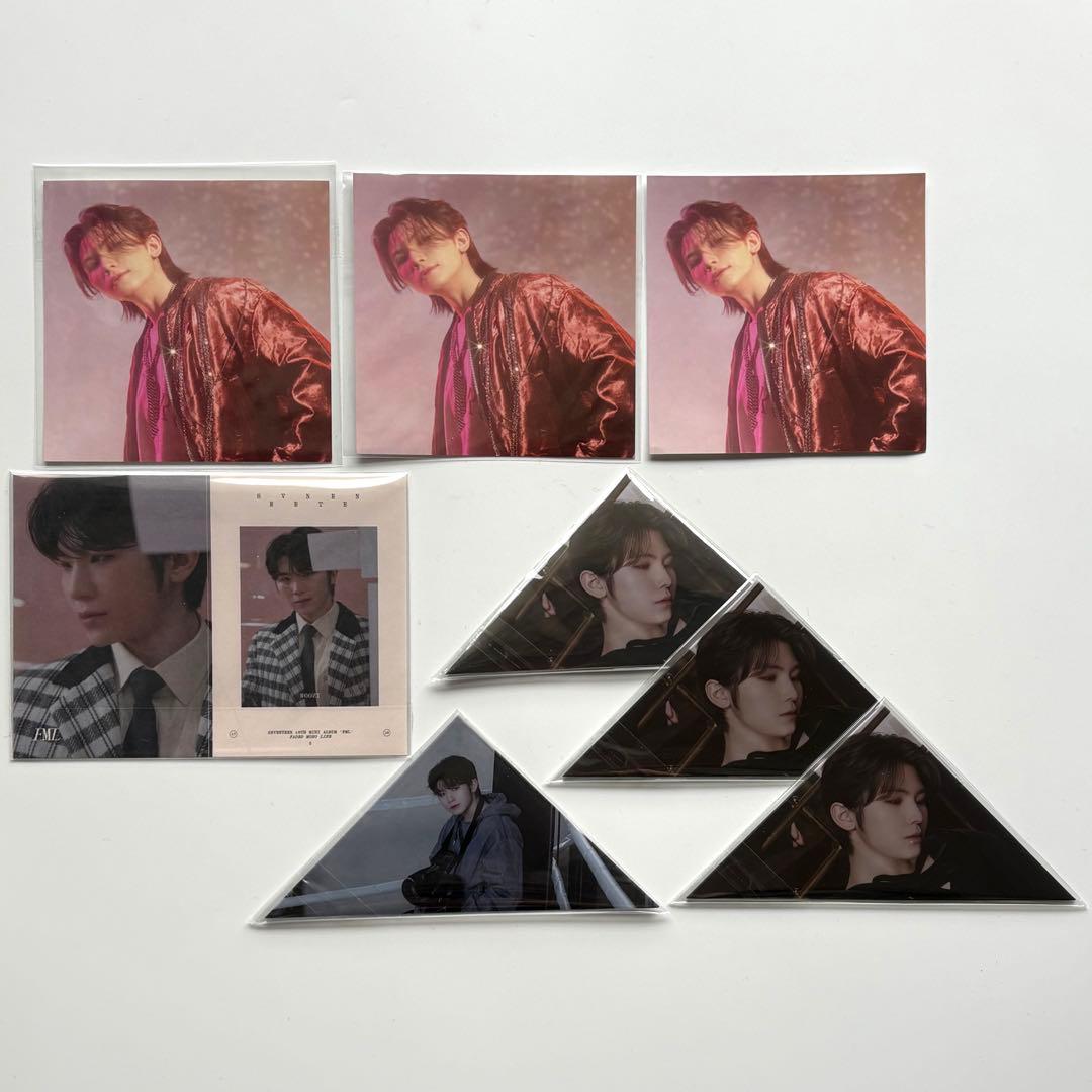 seventeen 缶バッジ　ミンハオ　ジュン　ウジ　ホシbe the sun