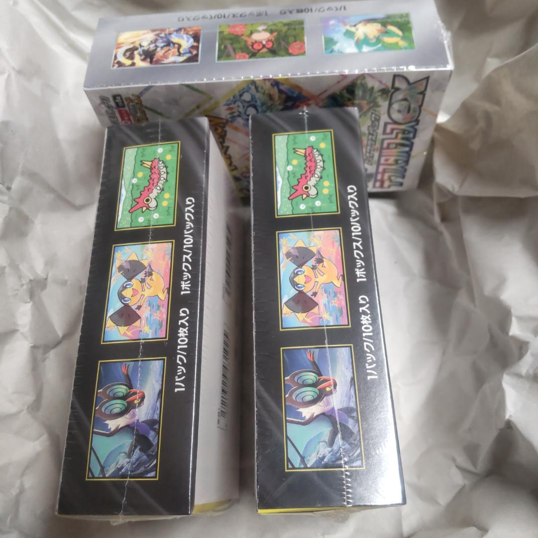 ポケモンカード　MEGAドリームex２BOX ＆テラスタルフェスex１BOX