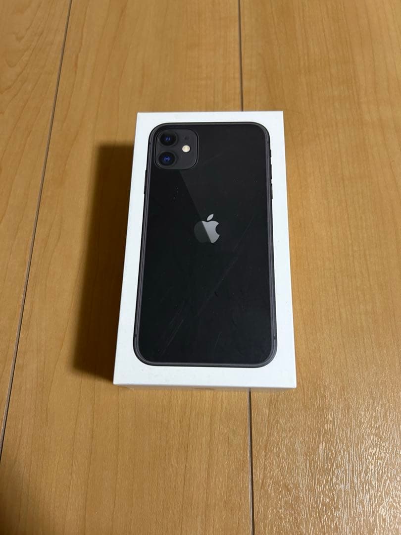 Apple iPhone 11 ブラック 本体 箱付きSIMフリー