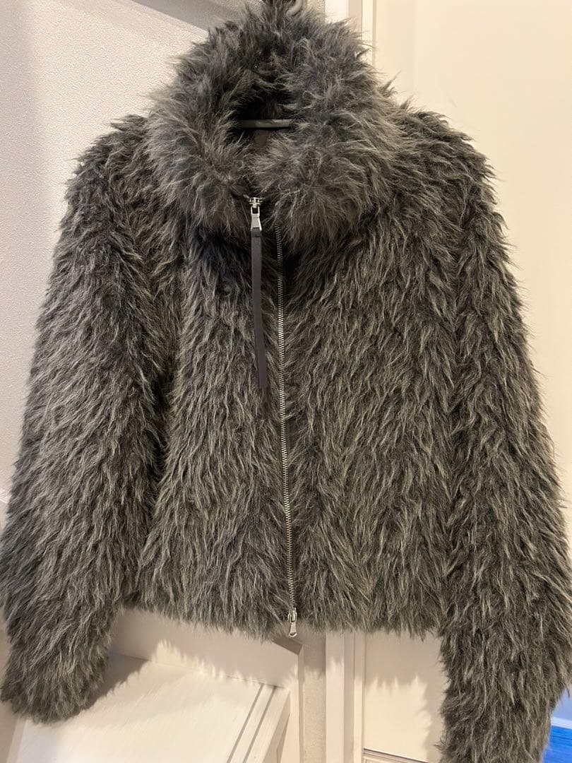 即発送◎ミックスシープファースタンドブルゾン ESICA エシカ同型