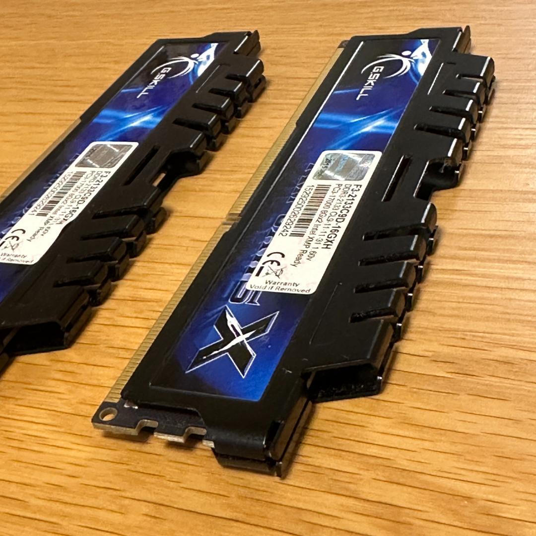 G.SKILL DDR3-2133 8GB×2枚 (16GB)