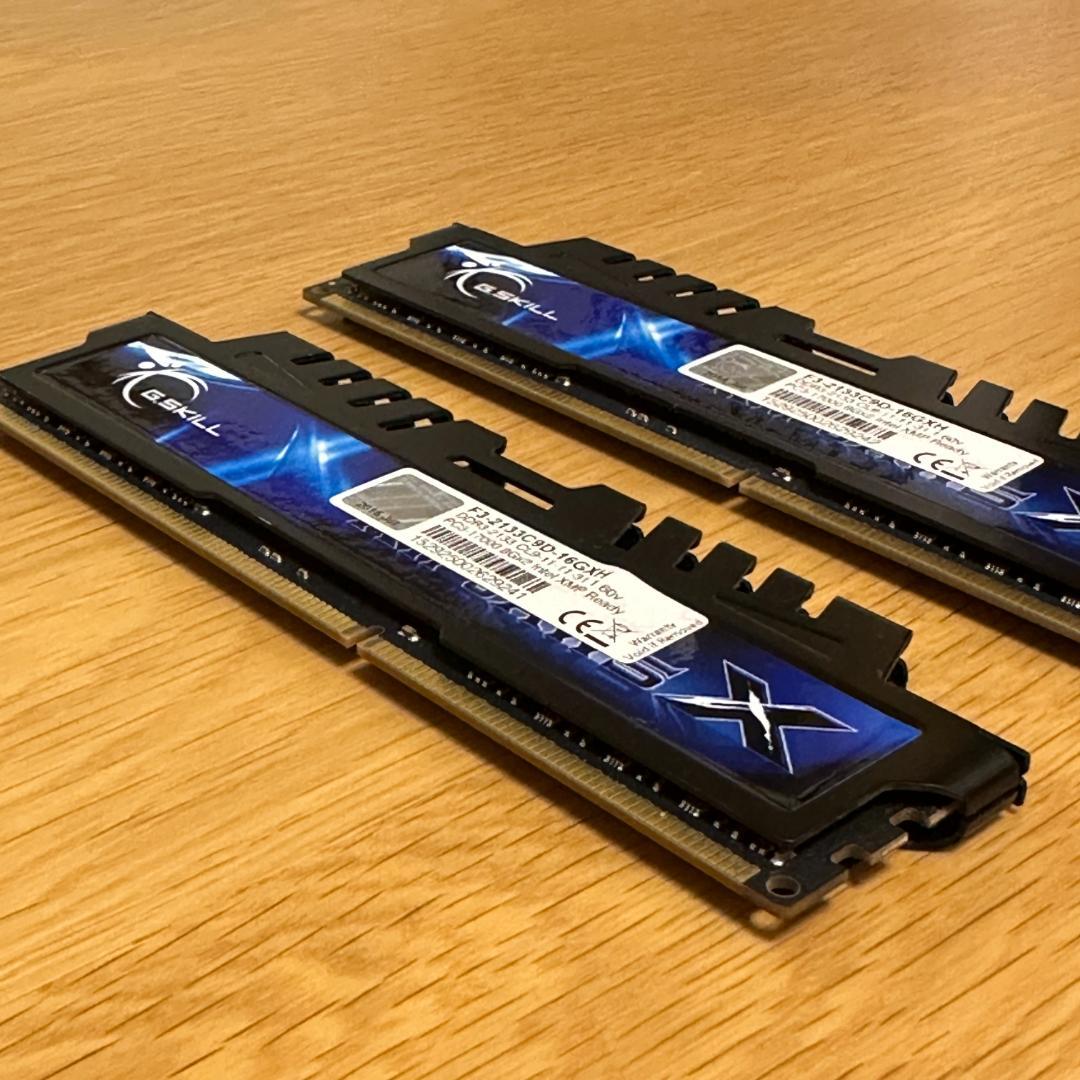 G.SKILL DDR3-2133 8GB×2枚 (16GB)