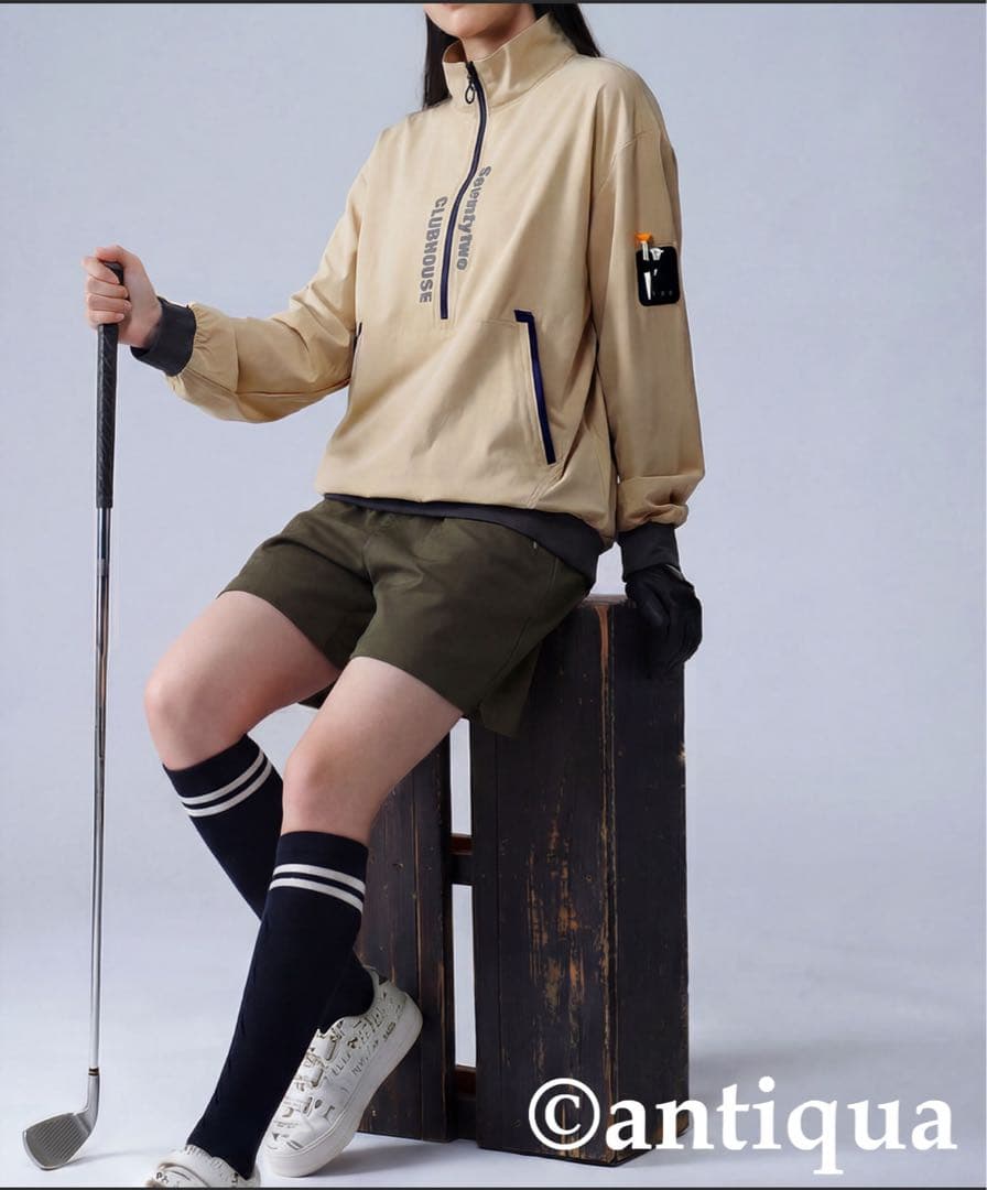 新品⭐️【STCH】ハーフジッププルオーバー