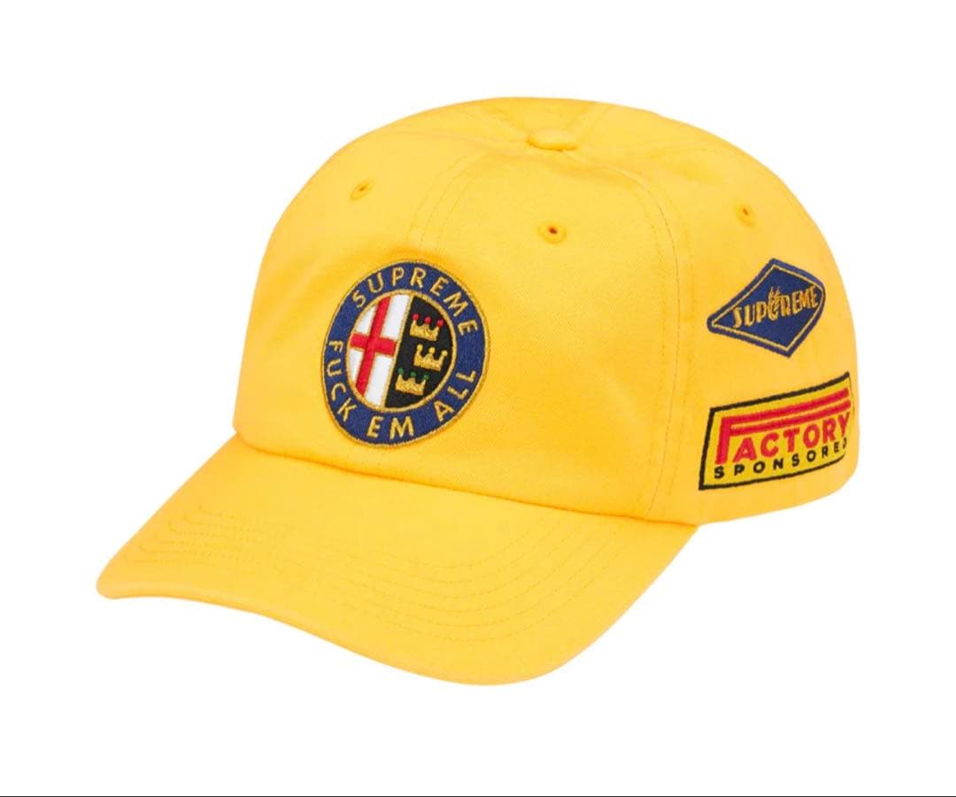 帽子 Supreme Racing 6-Panel \"Yellow\"