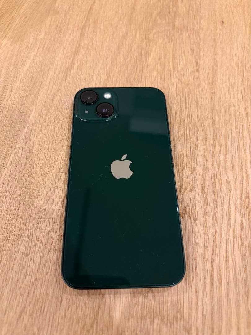 Apple iPhone 13 グリーン 本体 充電ケーブル付き