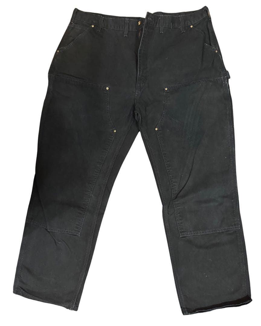 carhartt DOUBLE KNEE PANTS 44インチ 黒 USA