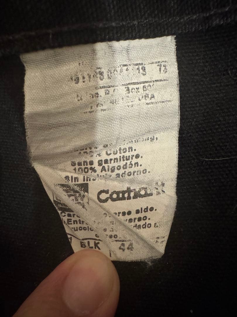 carhartt DOUBLE KNEE PANTS 44インチ 黒 USA