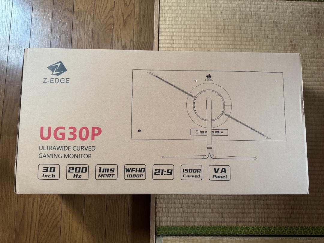 R*3様 Z-Edge UG30P 曲面ウルトラワイドモニター