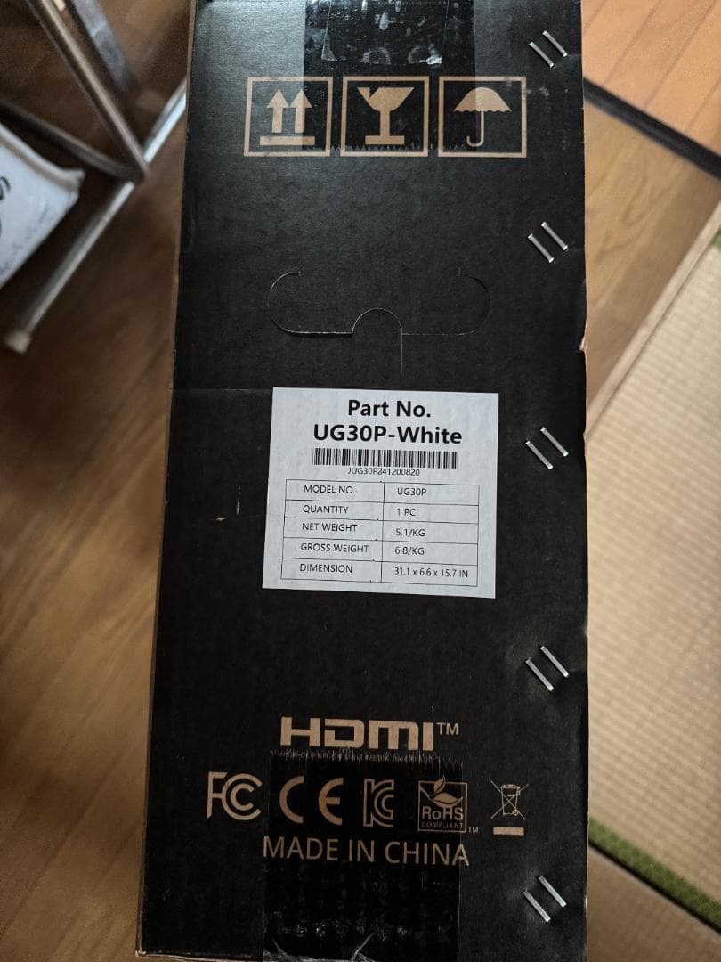 R*3様 Z-Edge UG30P 曲面ウルトラワイドモニター