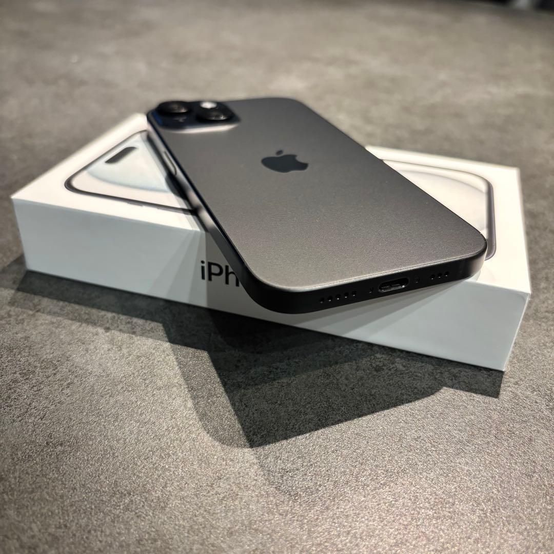 新春!!美品♡iPhone15 128GB ブラック