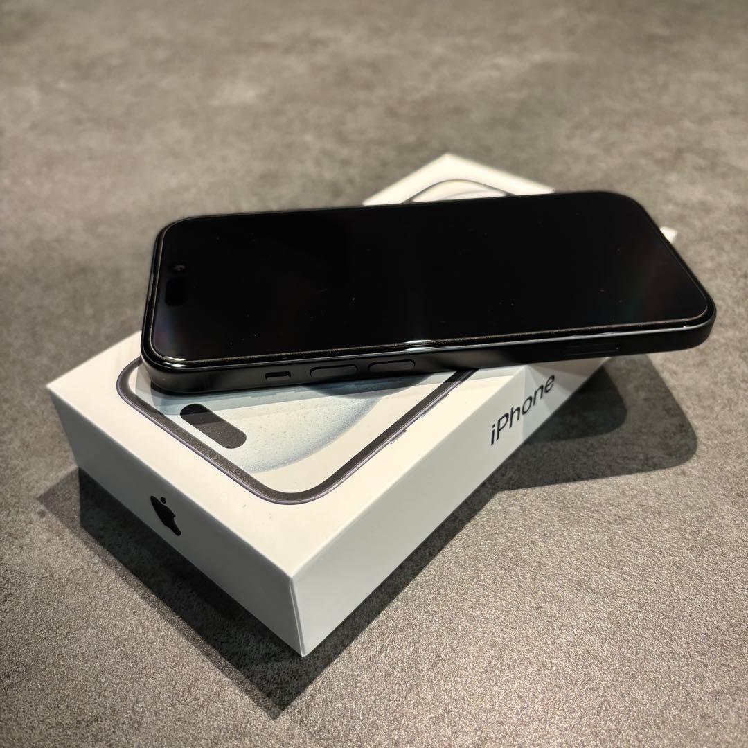 新春!!美品♡iPhone15 128GB ブラック