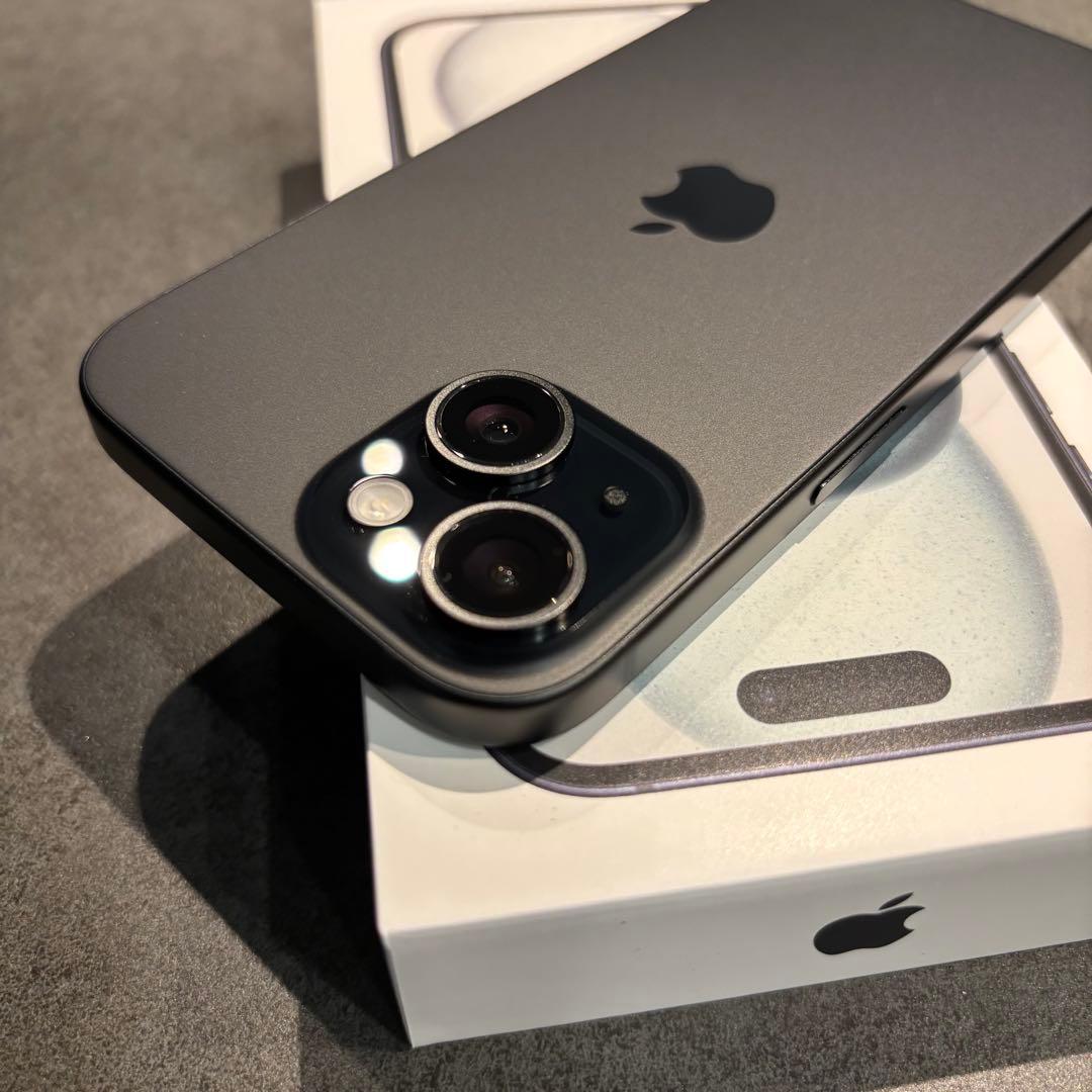 新春!!美品♡iPhone15 128GB ブラック