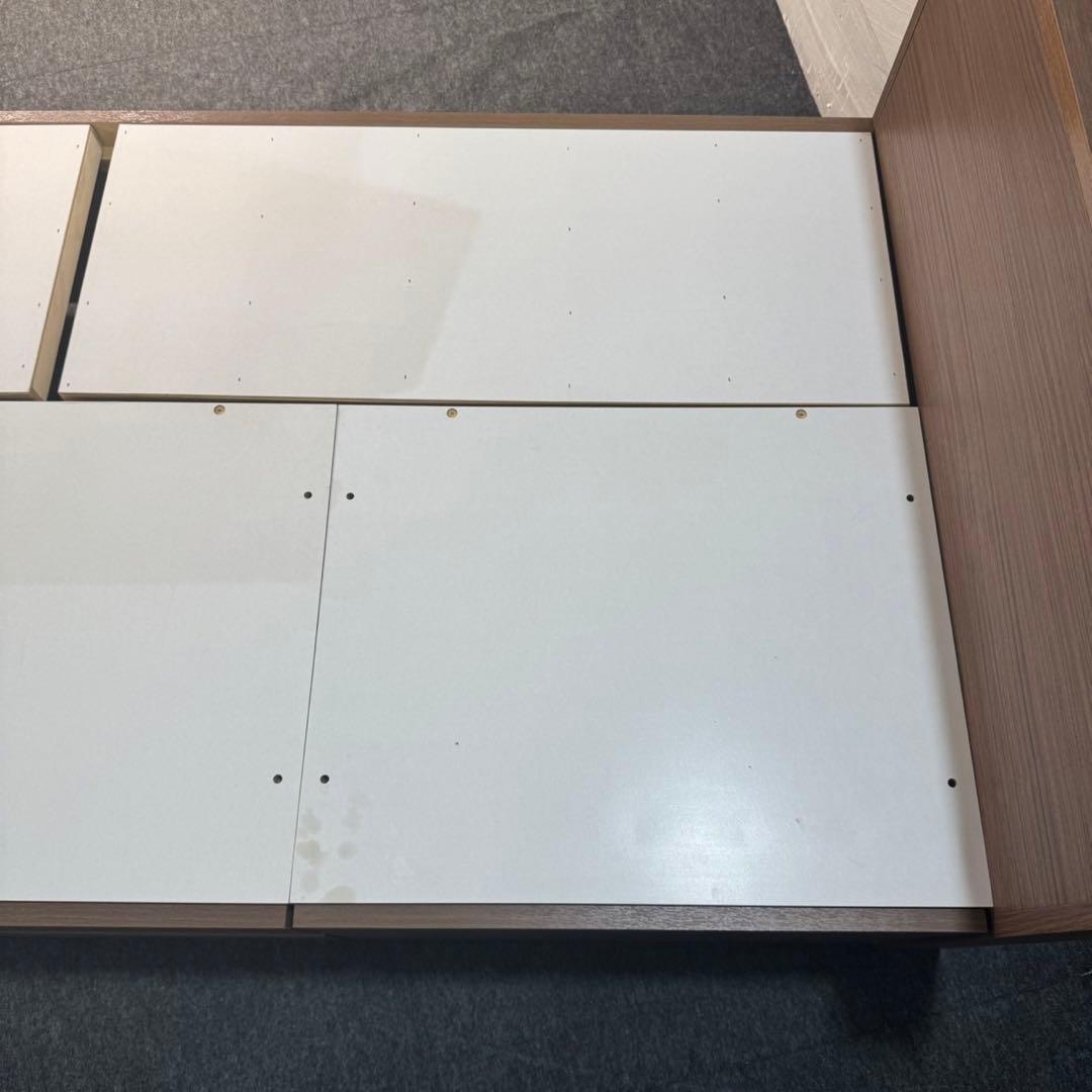 ニトリ シングル ベッドフレーム ジオチェスト 収納 格安 d5025