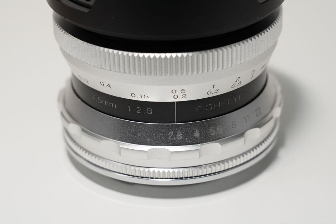 〘ほぼ新品〙Pergear 7.5mm F2.8 対角魚眼 ソニーEマウント