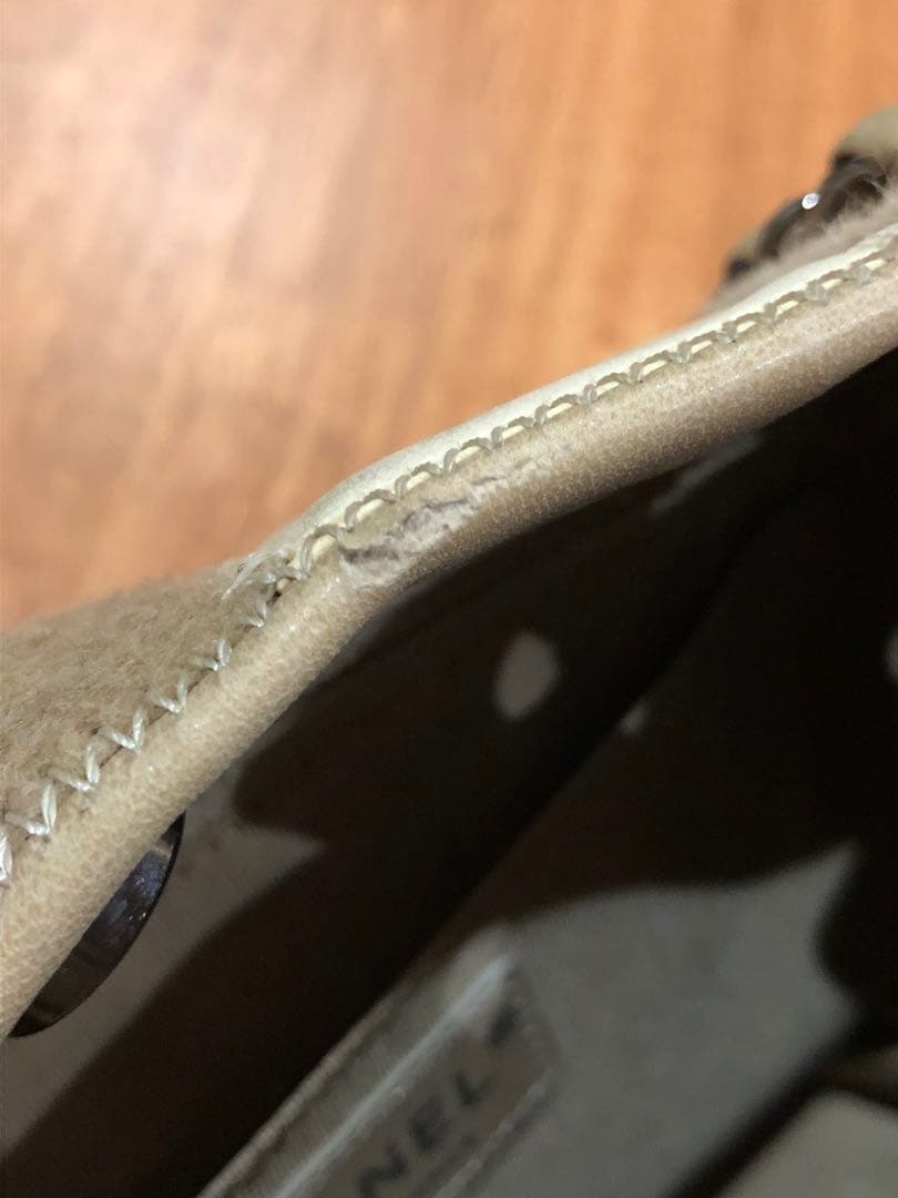 シャネル　パッチワーク　チェーンショルダーバッグ