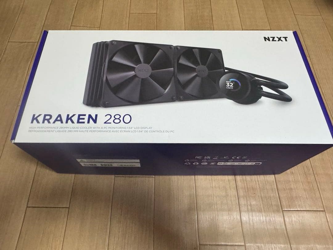 NZXT KRAKEN 280 水冷クーラー