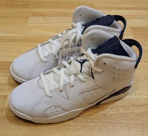 20cm ナイキ JORDAN 6 エアジョーダン 6 レトロ AJ 白 紺